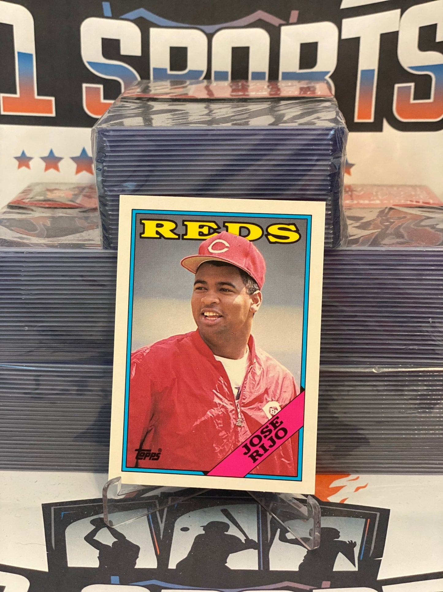 1987 Topps Traded (Reds Debut) Jose Rijo #92T