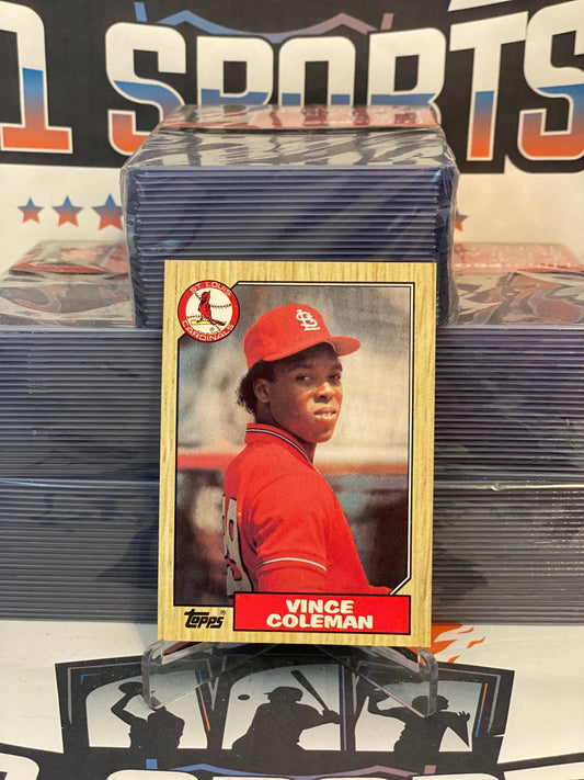 1987 Topps Vince Coleman #590