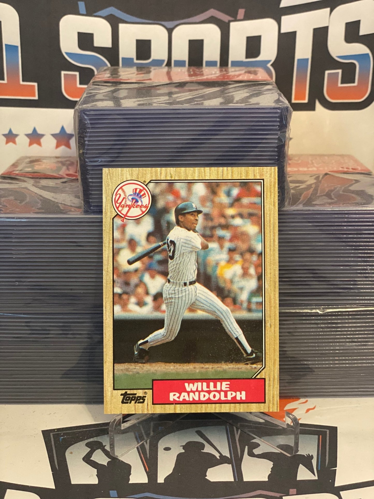 1987 Topps Willie Randolph #701