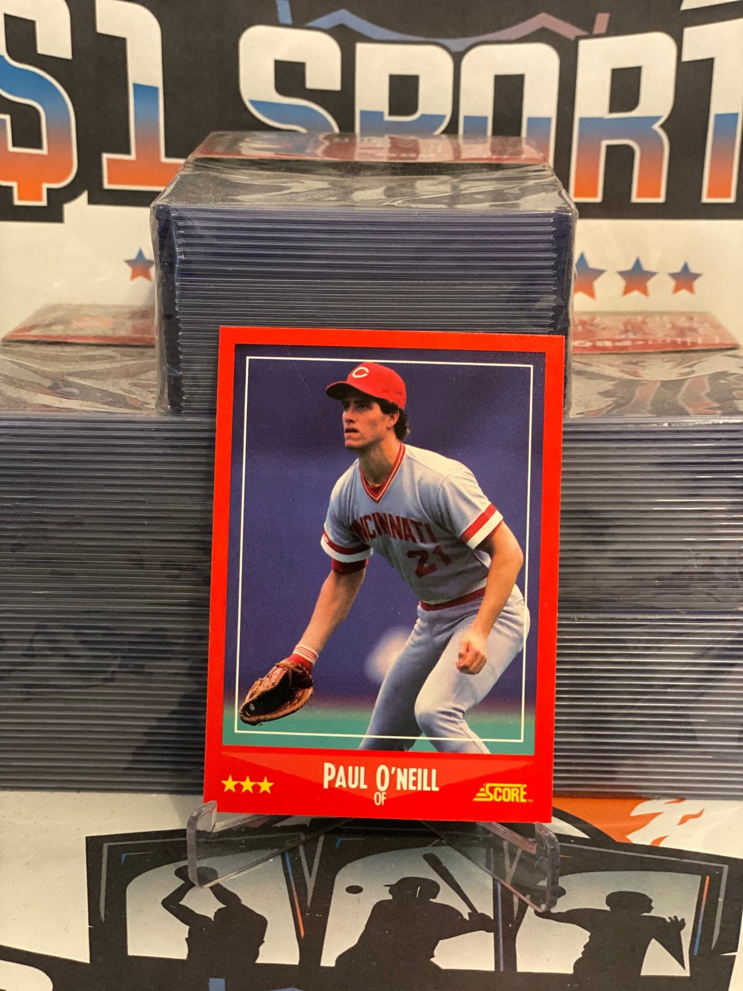1988 Score (2nd Year) Paul O'Neil #304