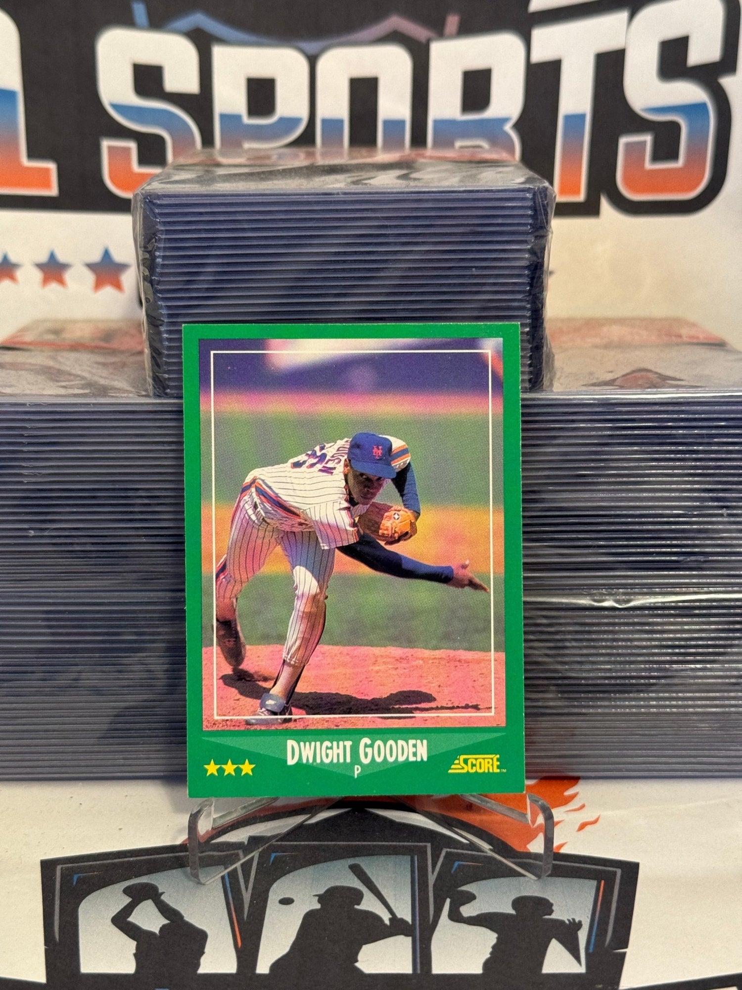 1988 Score Dwight Gooden #350