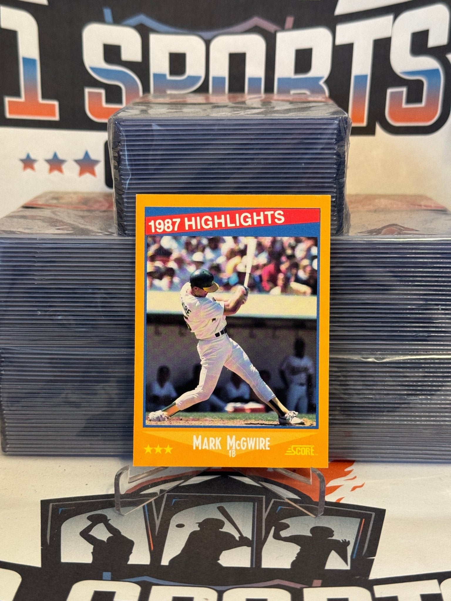 1988 Score (Highlights) Mark McGwire #659 – $1 Sports Cards