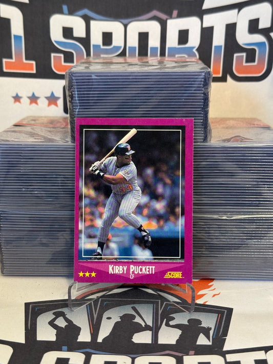 1988 Score Kirby Puckett #24