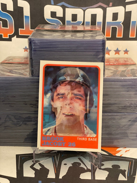 1988 Sportflics Brook Jacoby #72