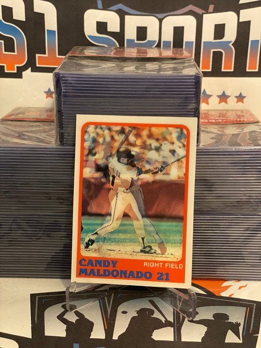 1988 Sportflics Candy Maldonado #126