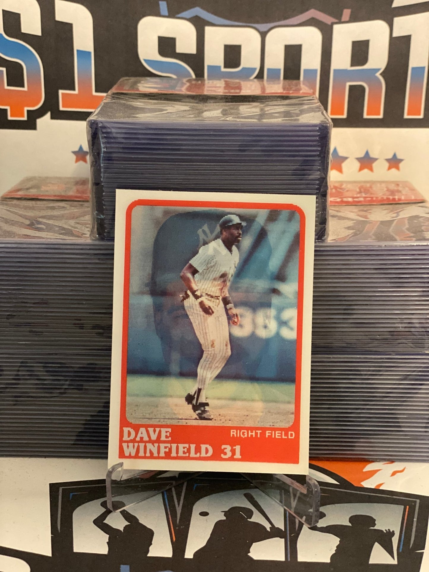 1988 Sportflics Dave Winfield #7