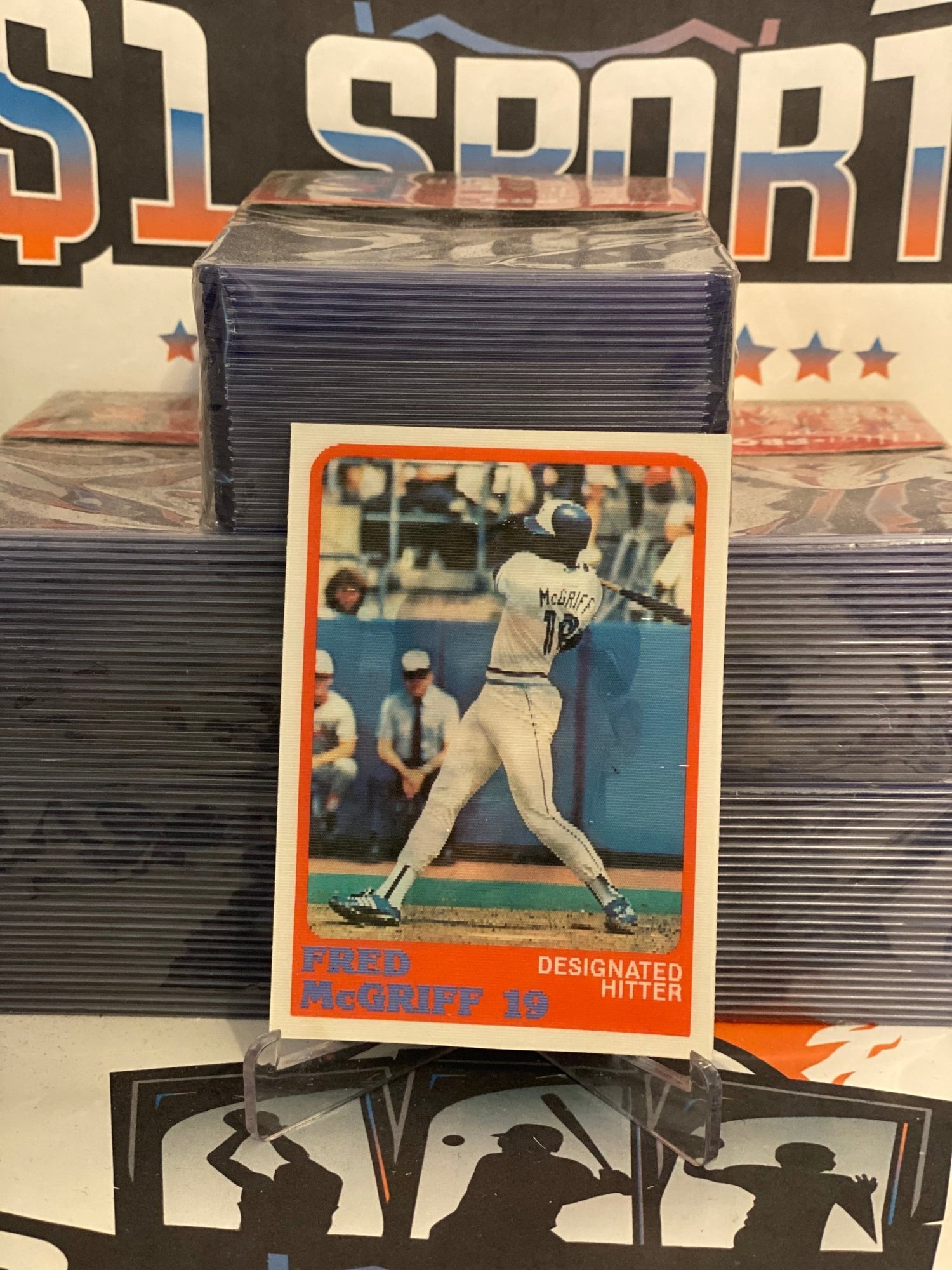 1988 Sportflics Fred McGriff #168