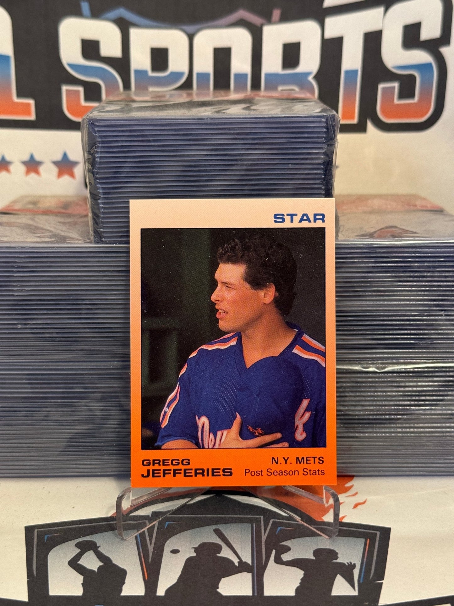 1988 Star Gregg Jefferies #7