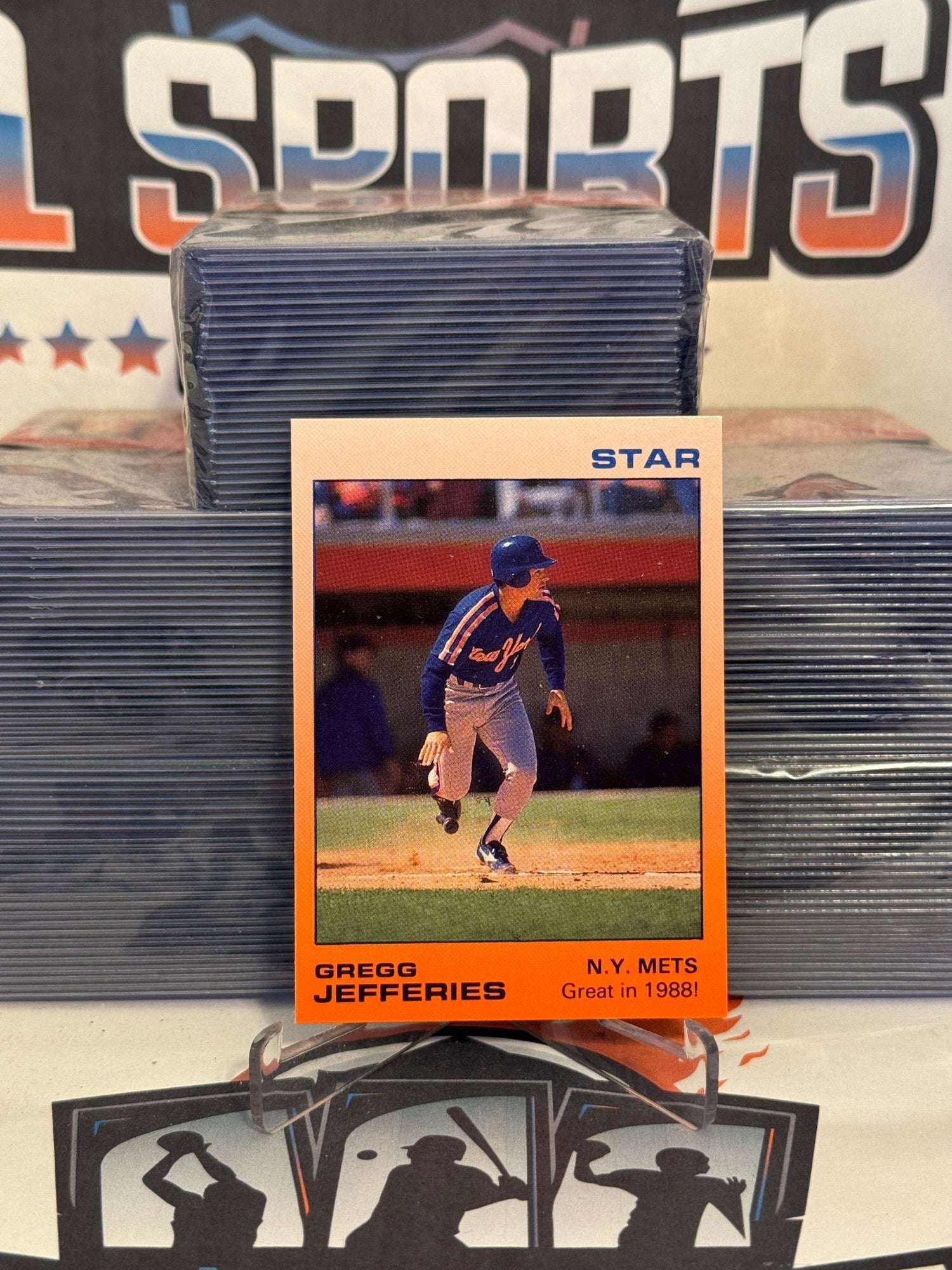 1988 Star Gregg Jefferies #8