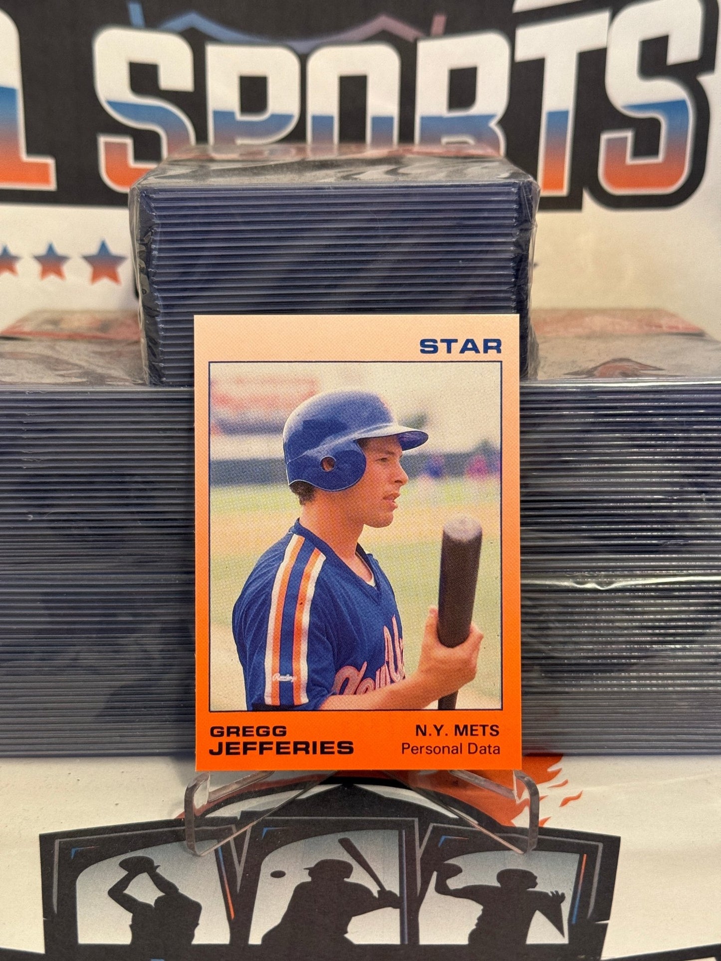 1988 Star Gregg Jefferies #9