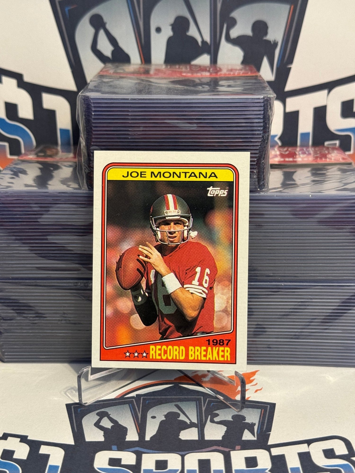 1988 Topps (Record Breaker) Joe Montana #4