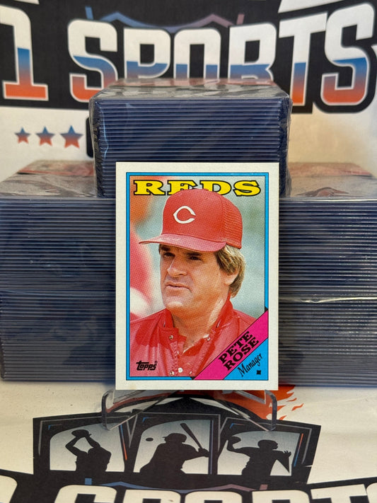 1988 Topps (Red Team Card) Pete Rose #475