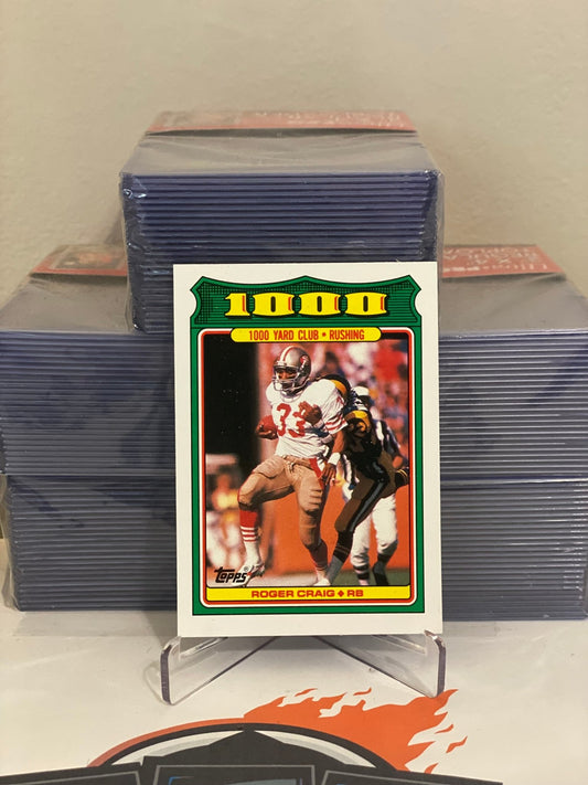 1988 Topps Roger Craig (1,000 Yard Club) #19