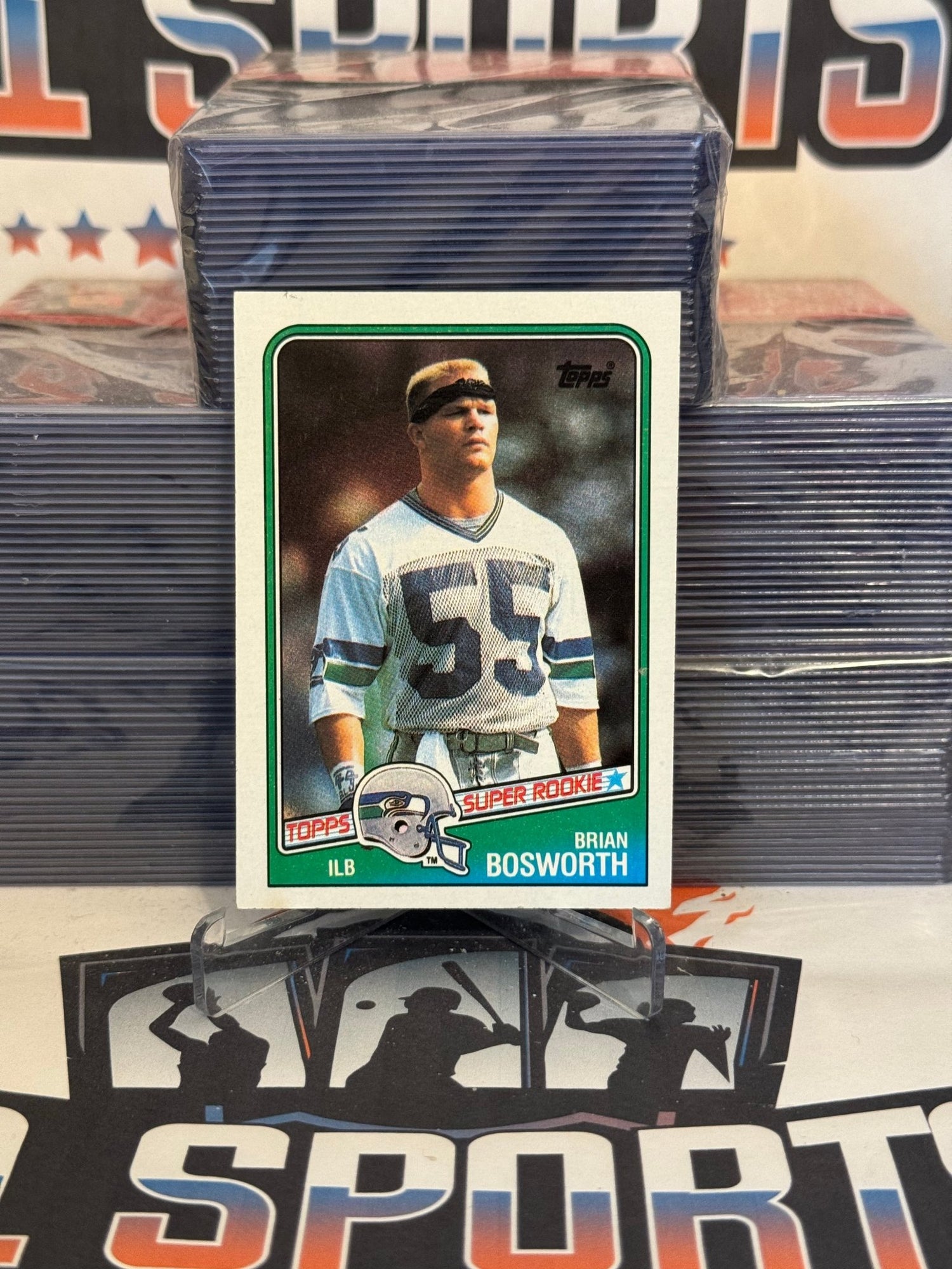1988 Topps (Super Rookie) Brian Bosworth #144