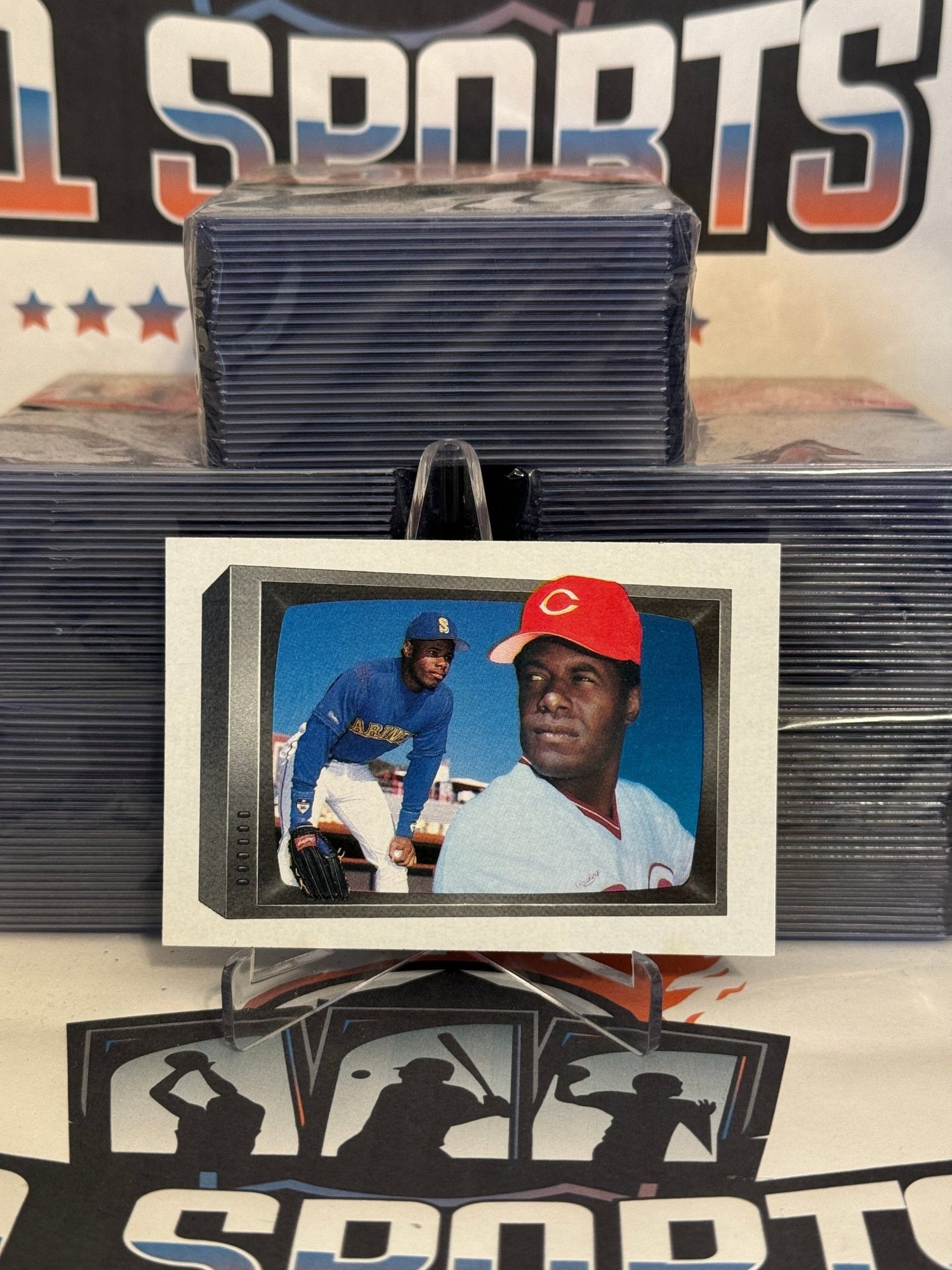 1989 Bowman (w/ Ken Griffey Sr.) Ken Griffey Jr. Rookie #259