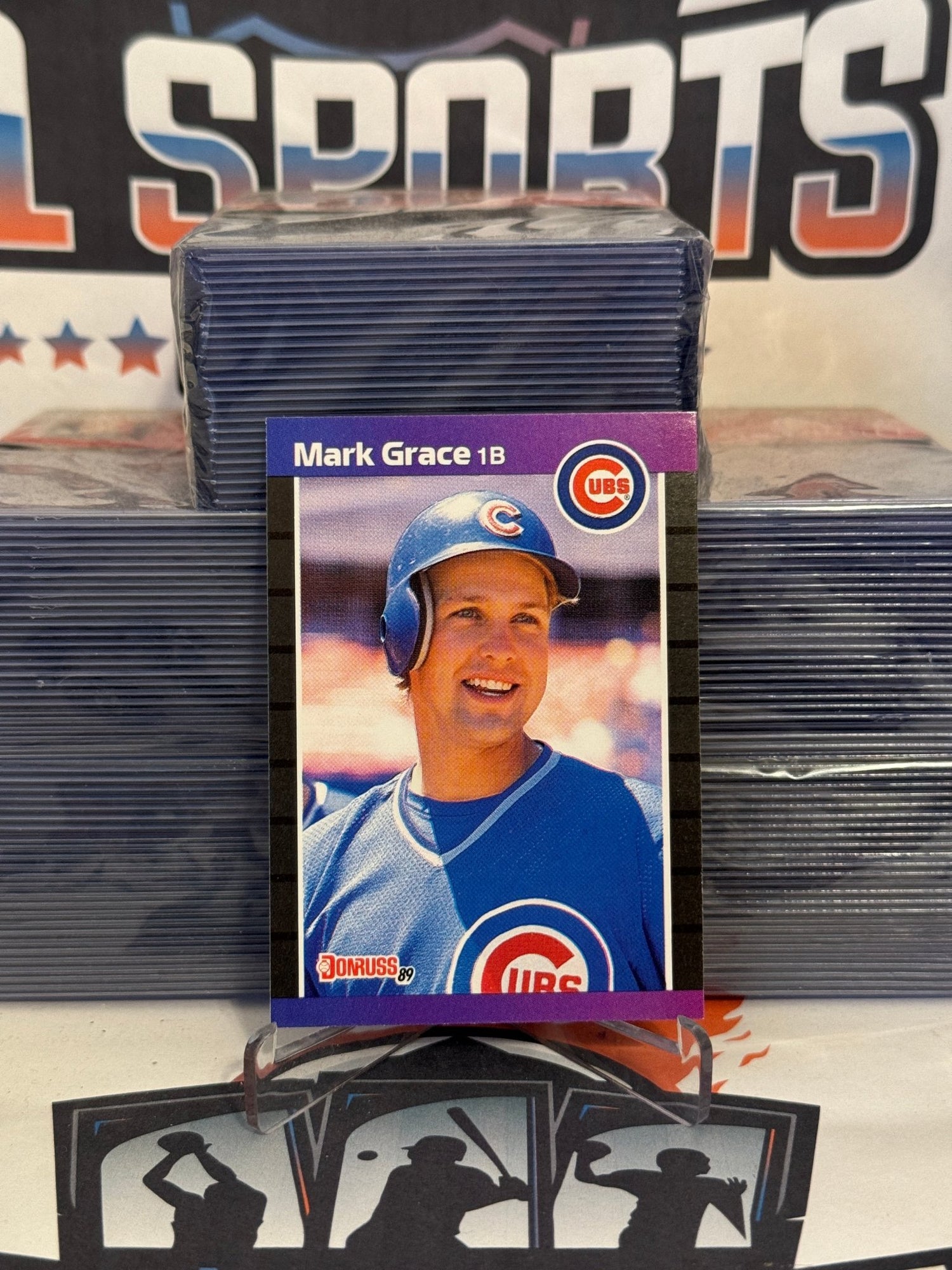 1989 Donruss (2nd Year) Mark Grace #255