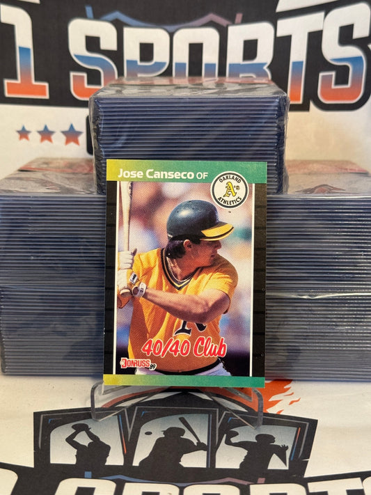 1989 Donruss (40/40 Club) Jose Canseco #643