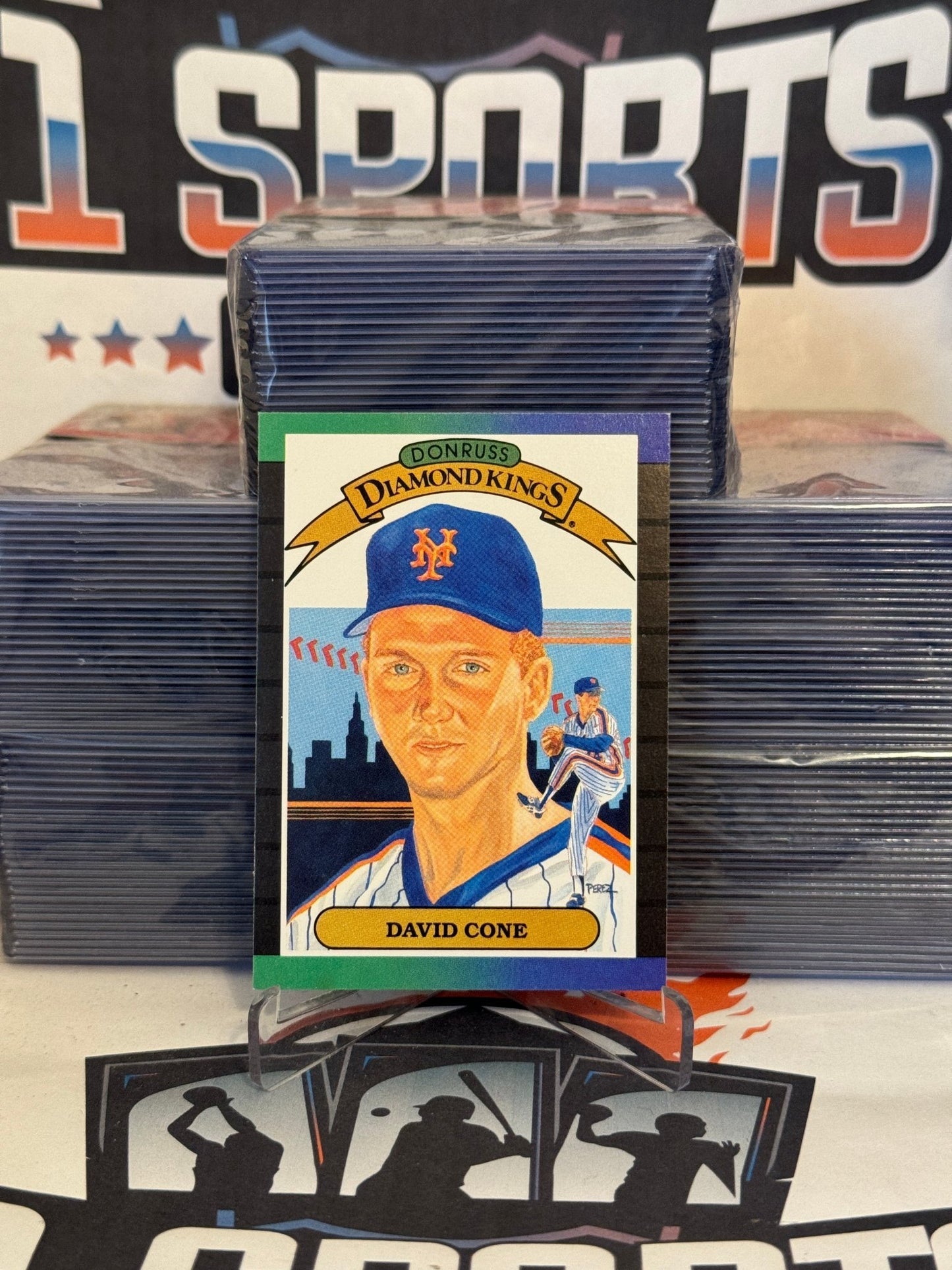 1989 Donruss (Diamond Kings) David Cone #9