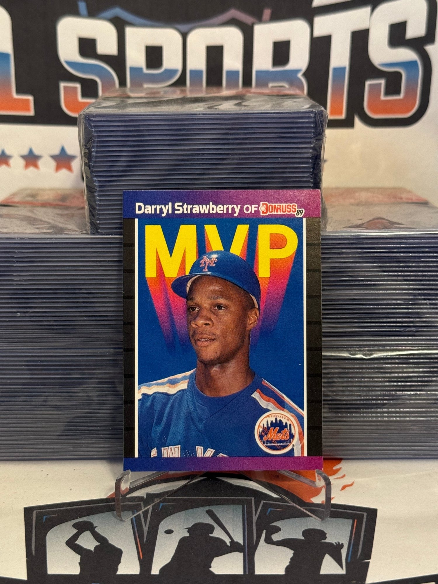 1989 Donruss (MVP) Darryl Strawberry #BC-6