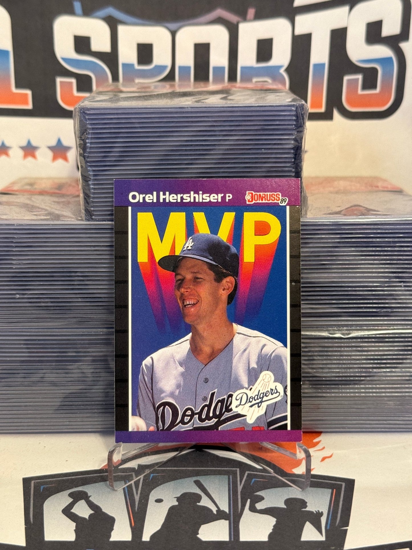 1989 Donruss (MVP) Orel Hershiser #BC-4