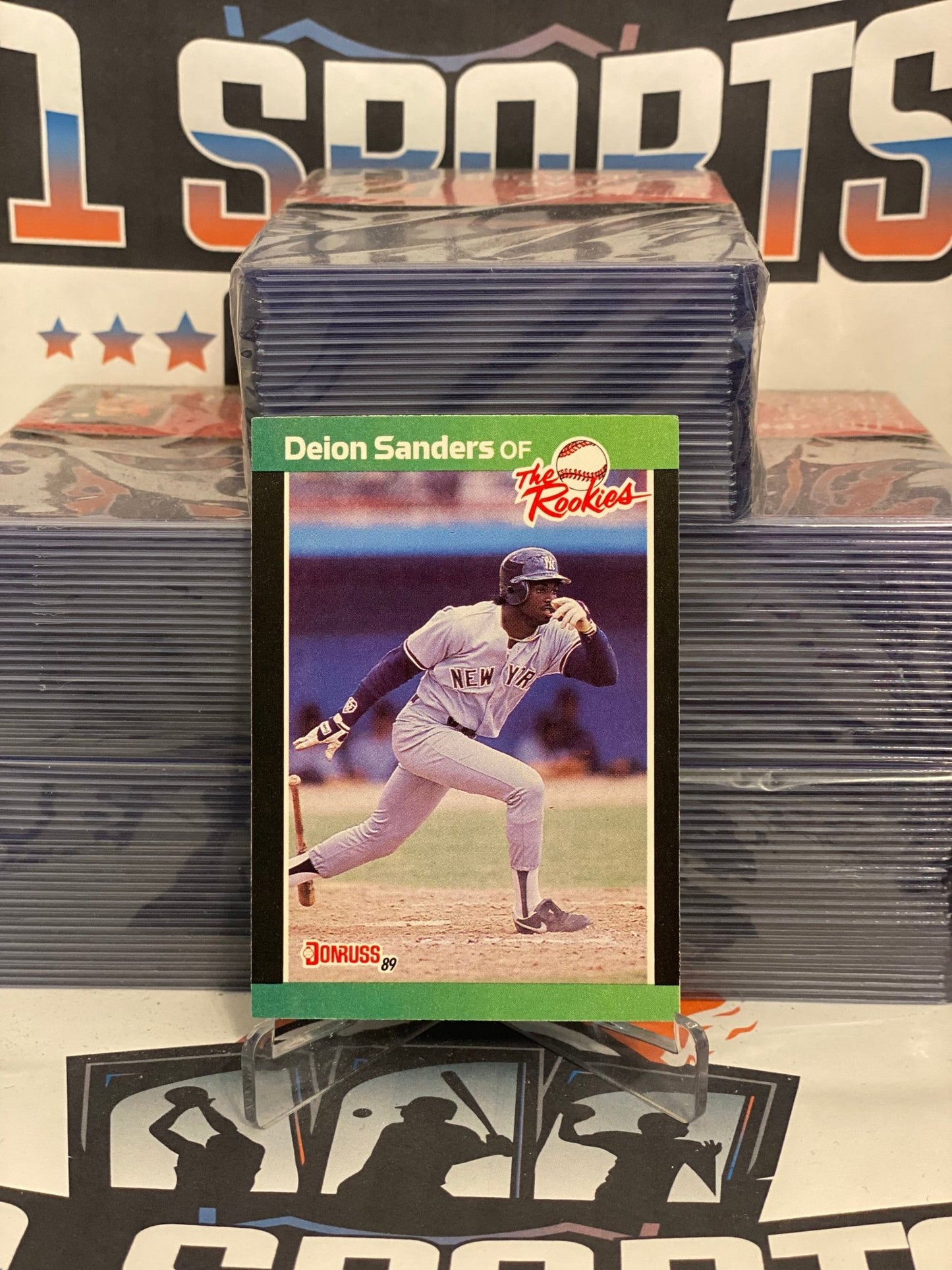 1989 Donruss (The Rookies) Deion Sanders #6