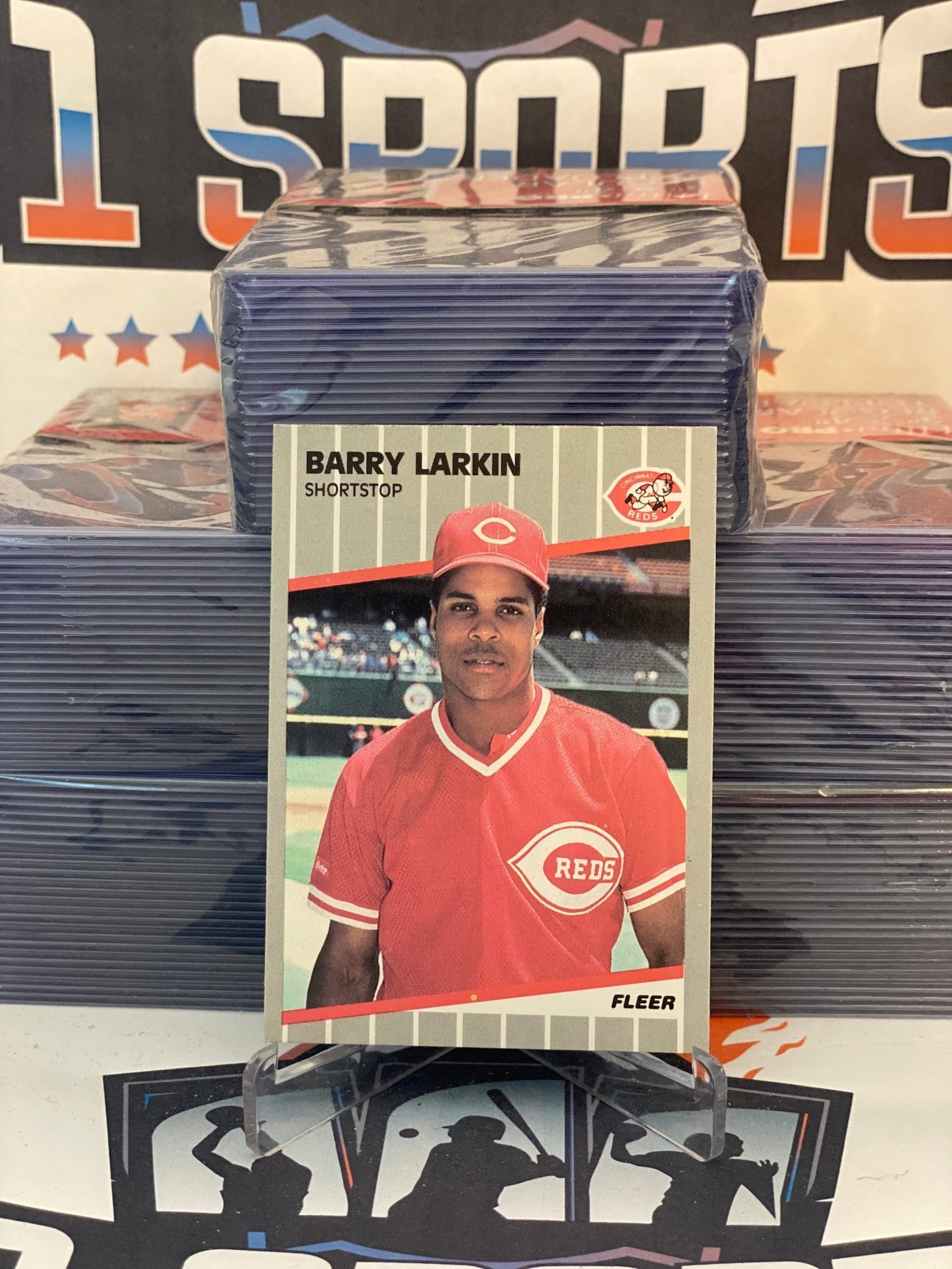 1989 Fleer Barry Larkin #164