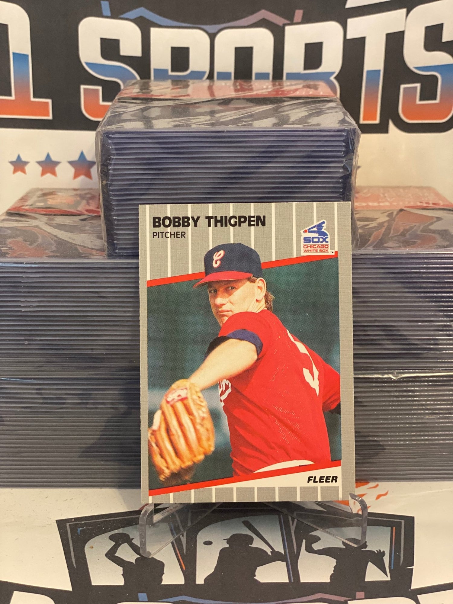 1989 Fleer Bobby Thigpen #512