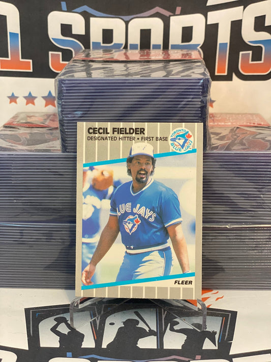 1989 Fleer Cecil Fielder #232