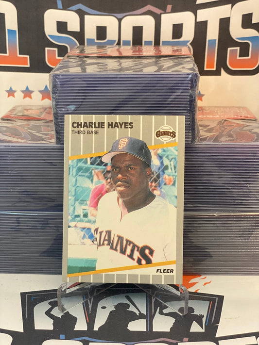 1989 Fleer Charlie Hayes Rookie #330