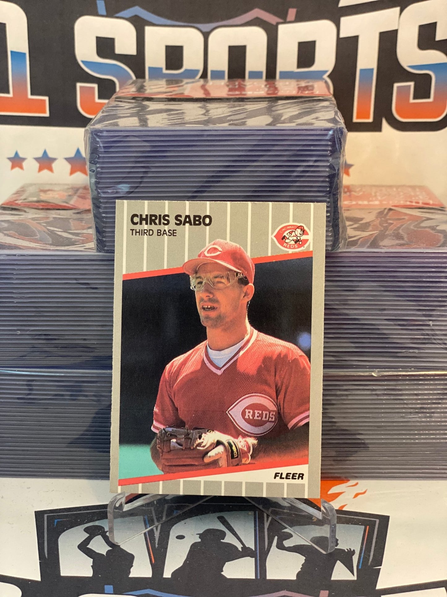 1989 Fleer Chris Sabo Rookie #170