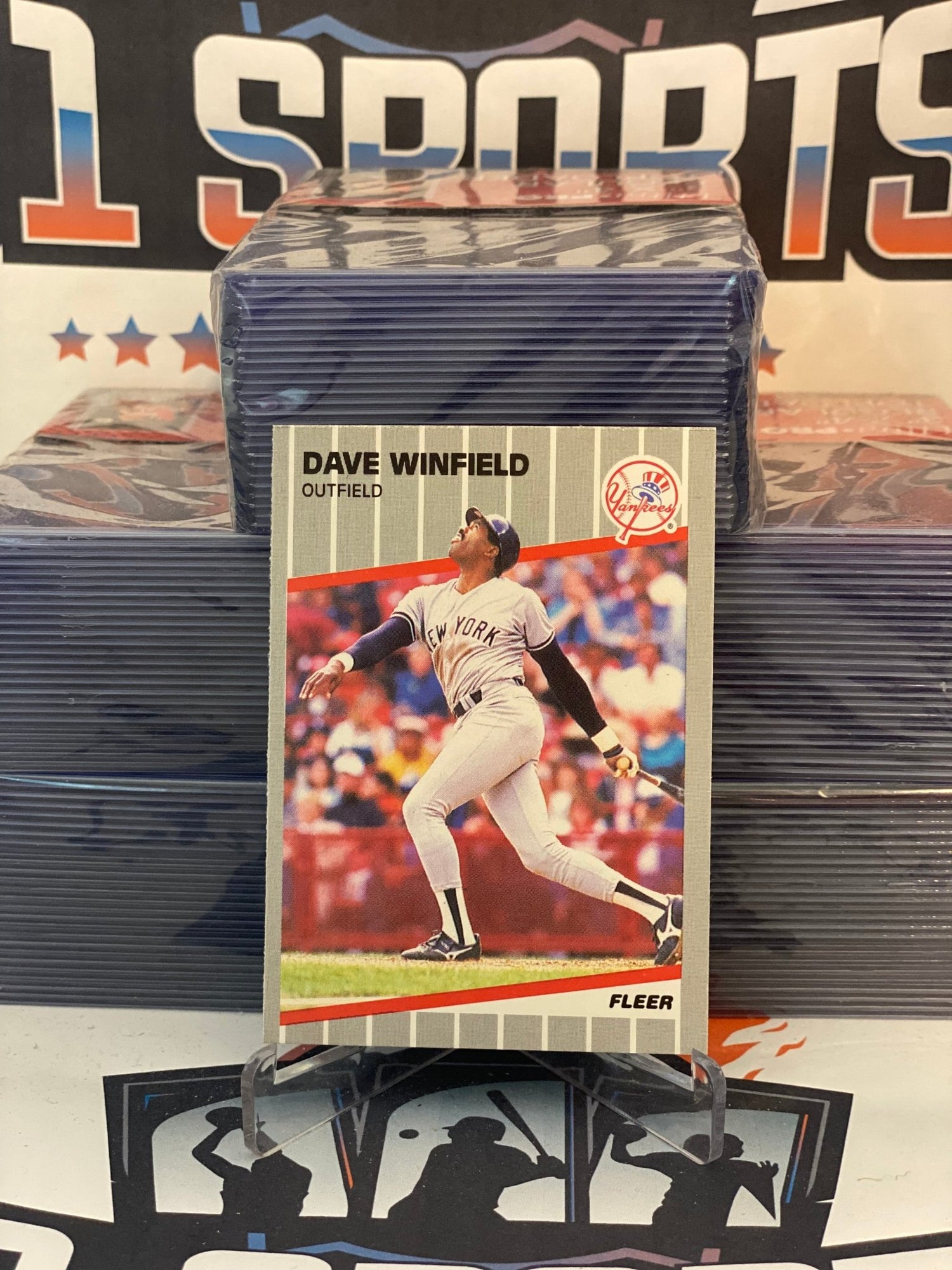 1989 Fleer Dave Winfield #274