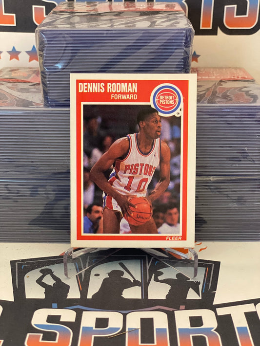 1989 Fleer Dennis Rodman #49