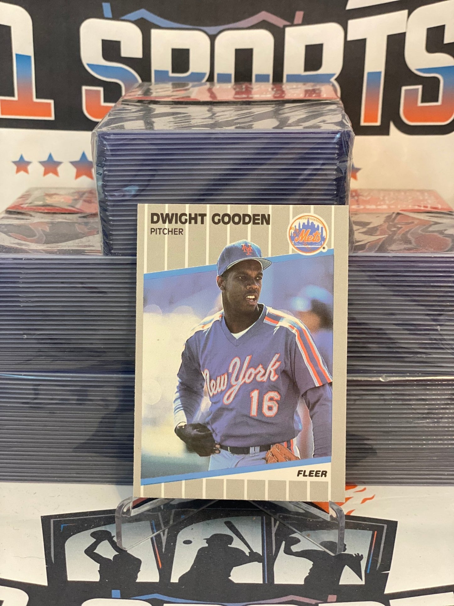 1989 Fleer Dwight Gooden #36