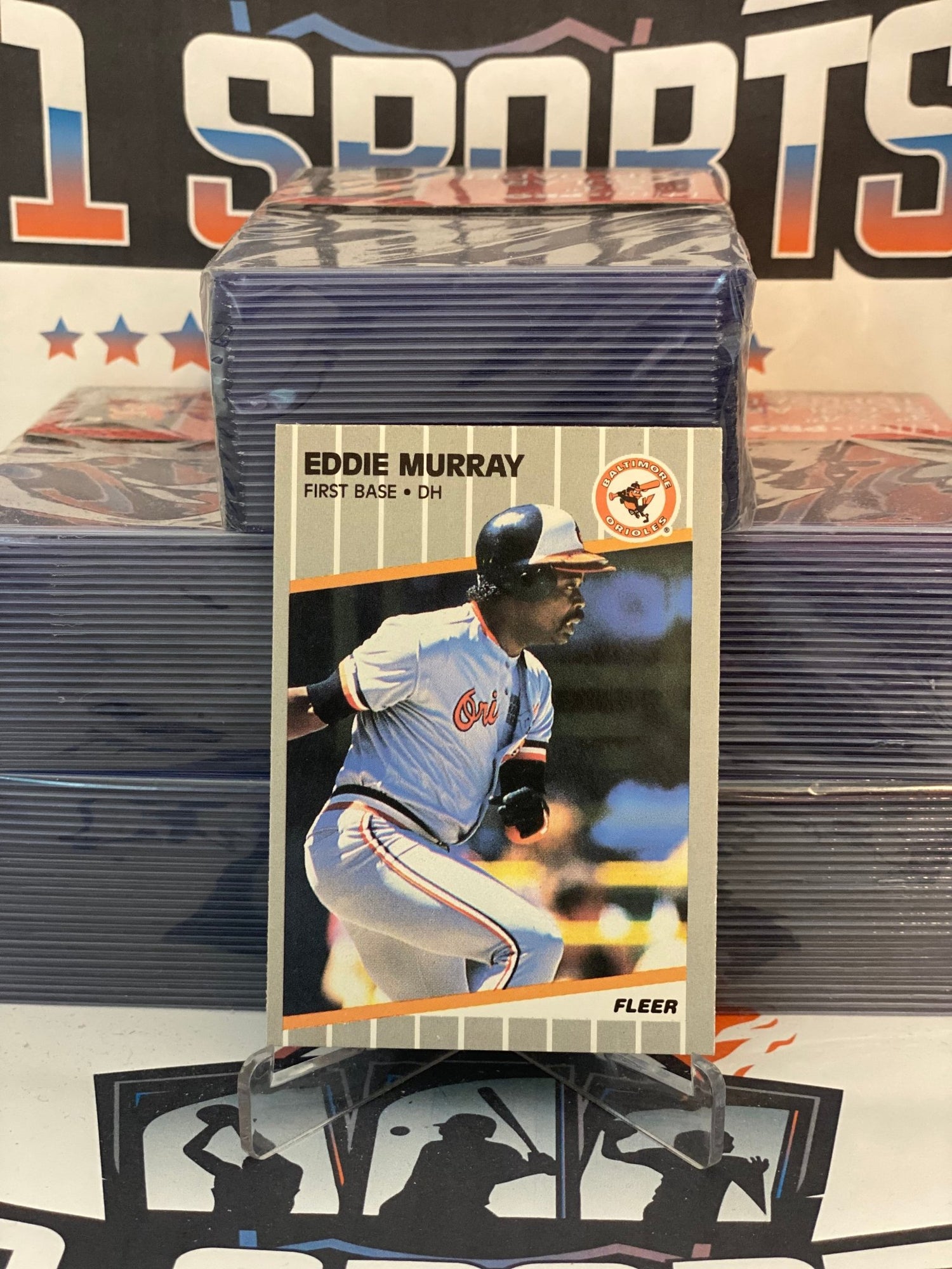 1989 Fleer Eddie Murray #61