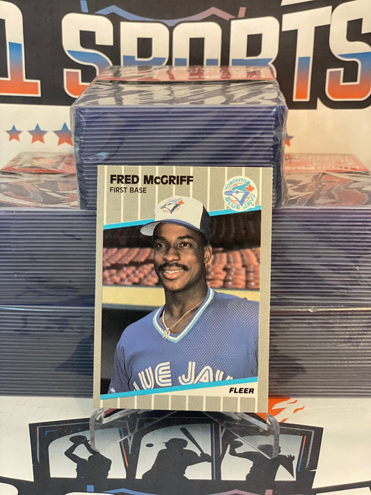 1989 Fleer Fred McGriff #240