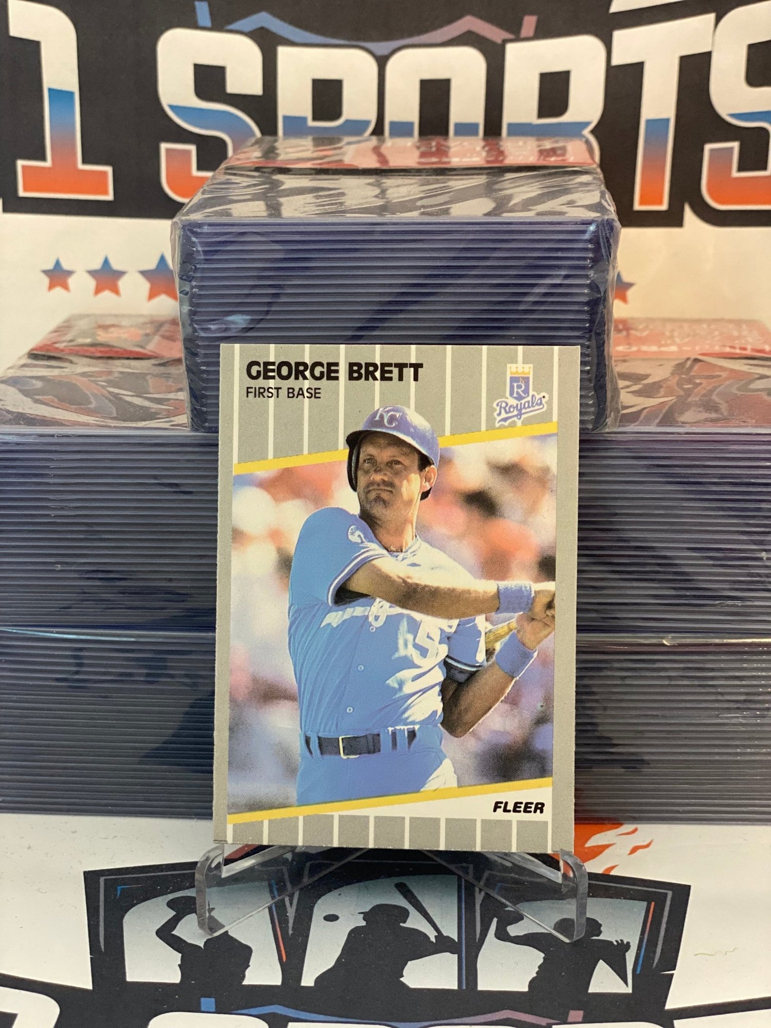 1989 Fleer George Brett #277