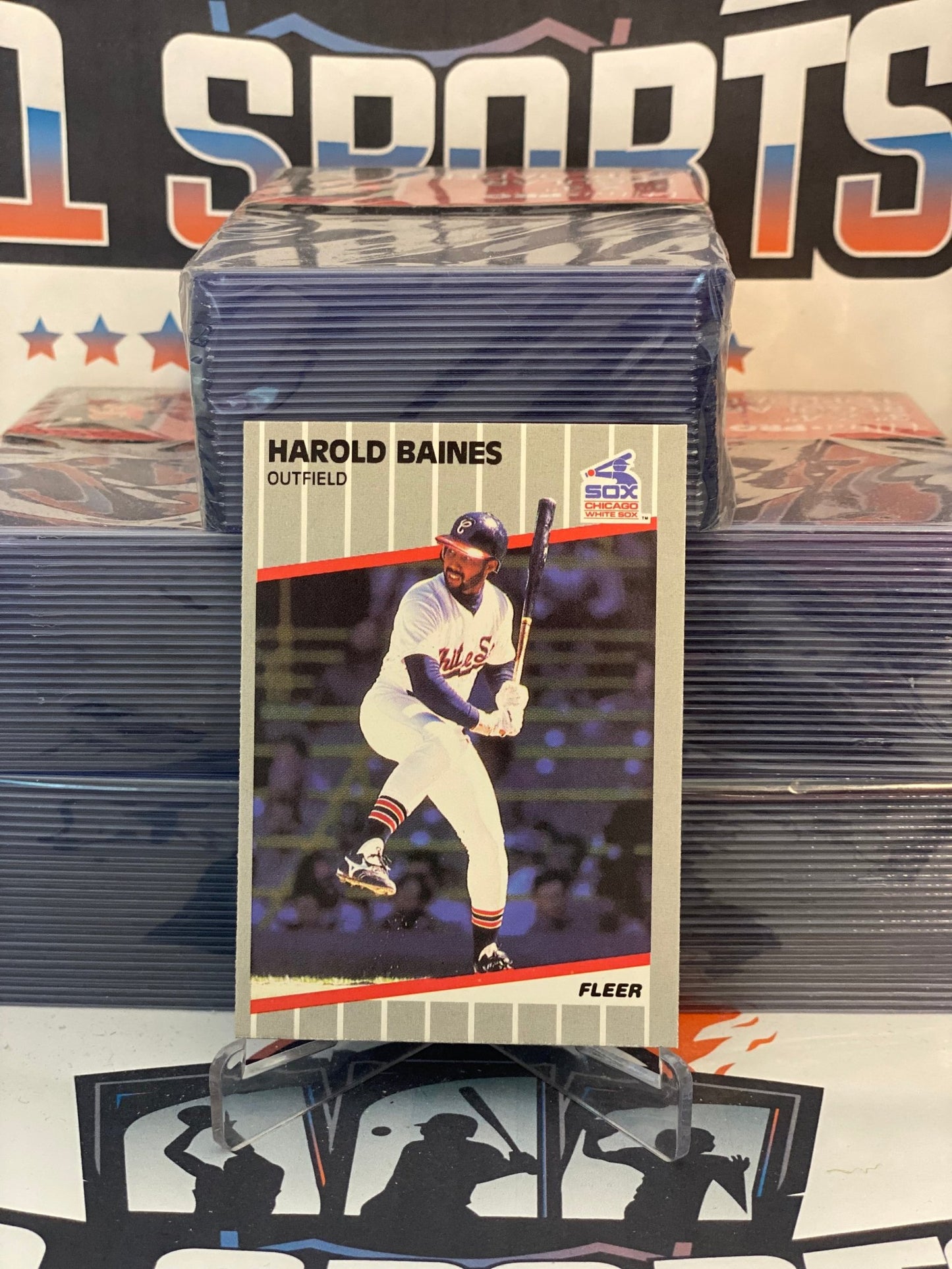 1989 Fleer Harold Baines #491