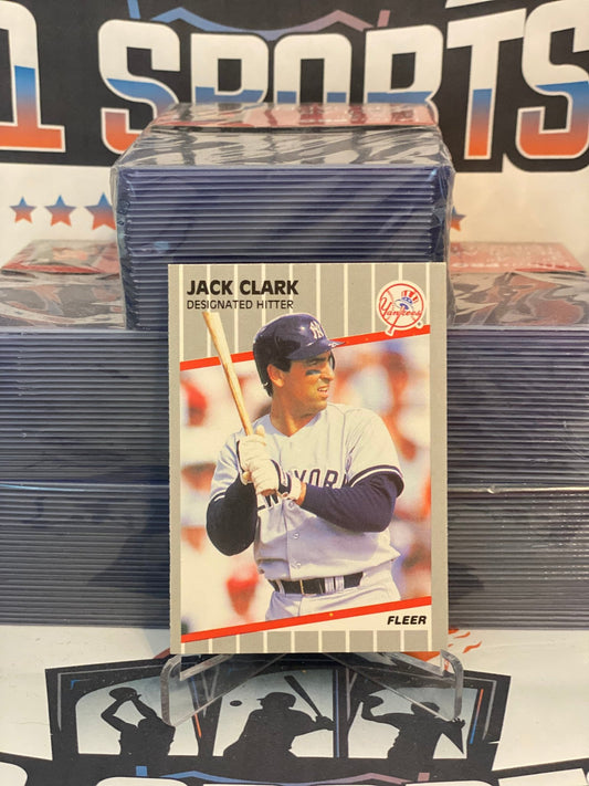 1989 Fleer Jack Clark #252