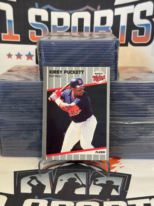 1989 Fleer Kirby Puckett #124