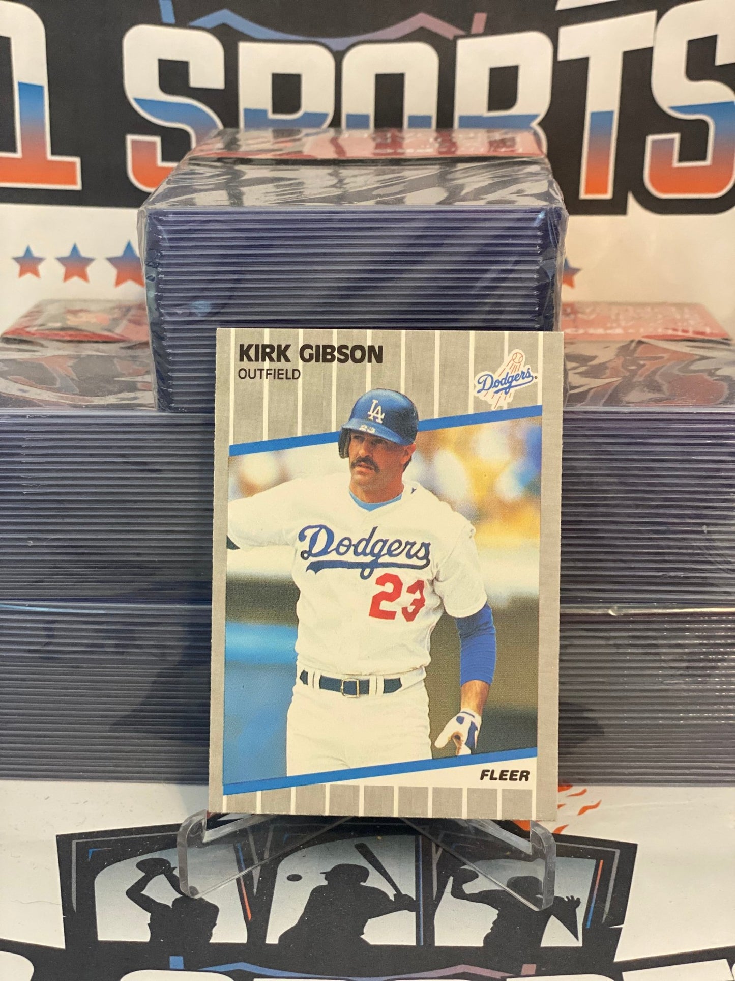 1989 Fleer Kirk Gibson #57