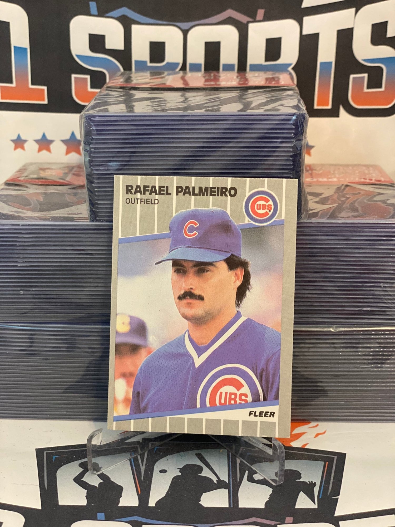 1989 Fleer Rafael Palmeiro #434