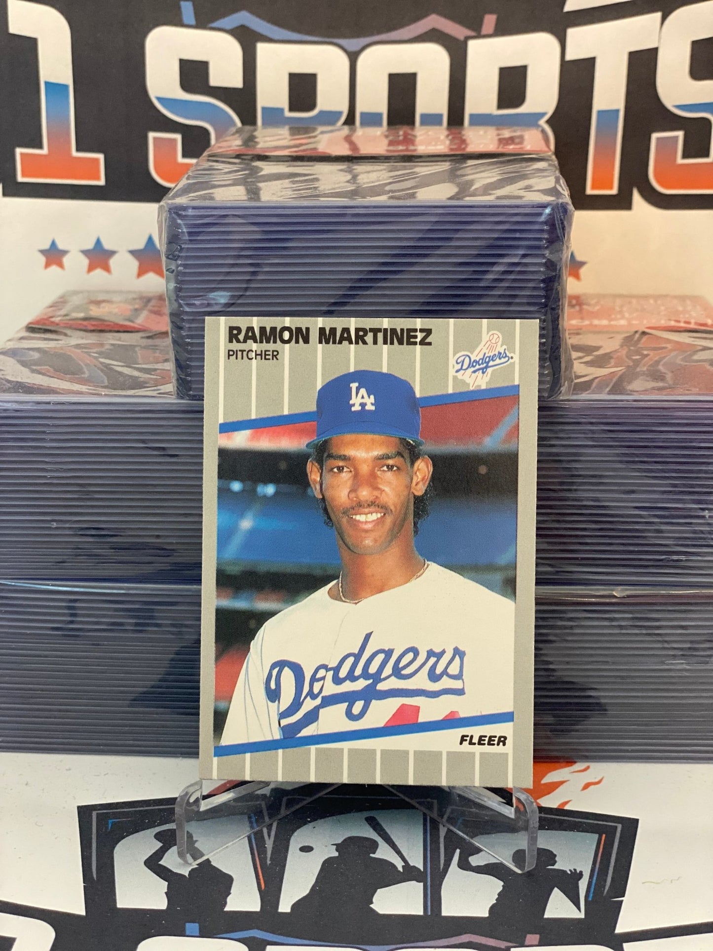 1989 Fleer Ramon Martinez Rookie #67