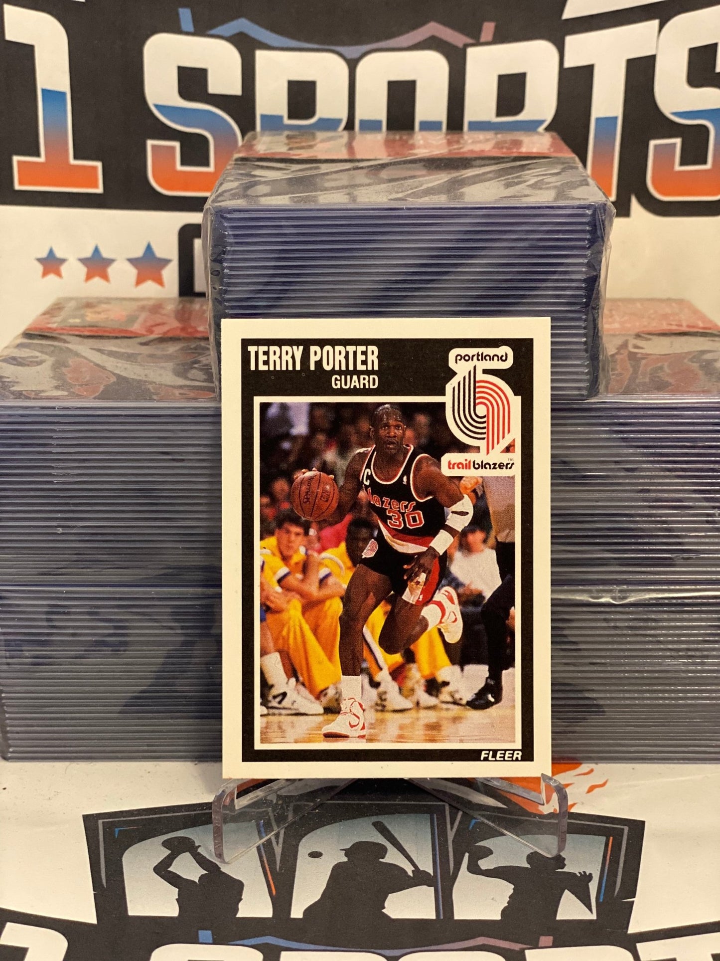 1989 Fleer Terry Porter #131