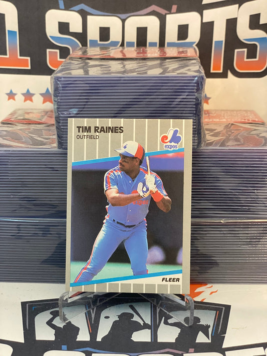 1989 Fleer Tim Raines #391