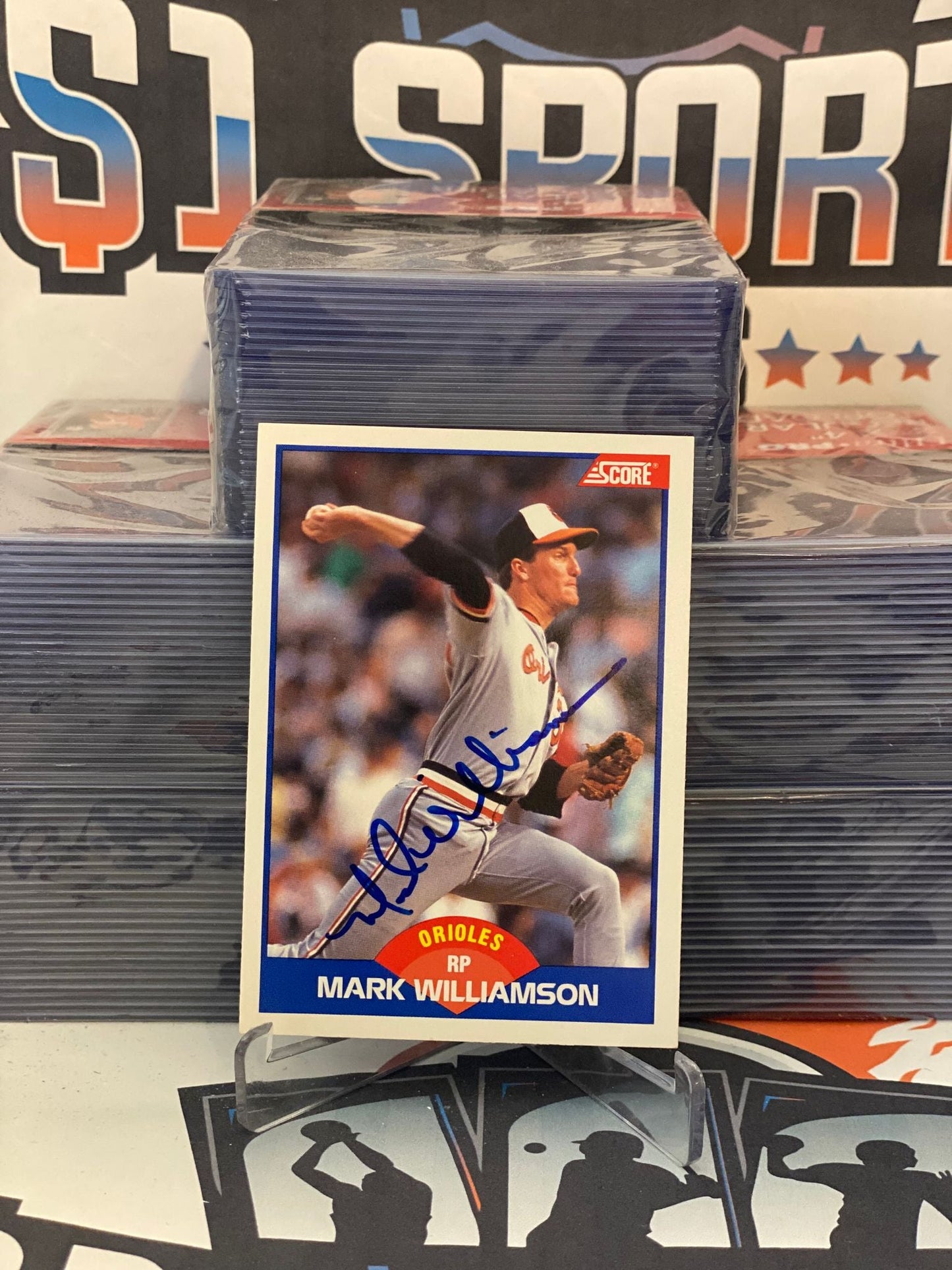 1989 Score (Auto) Mark Williamson #592