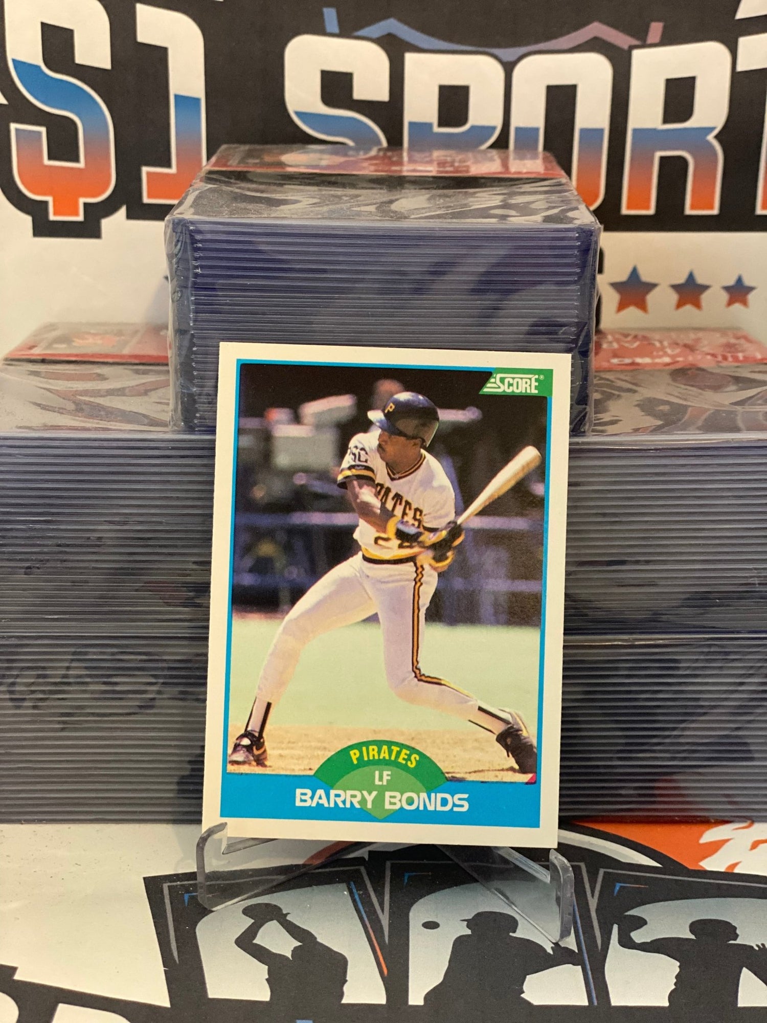 1989 Score Barry Bonds #127