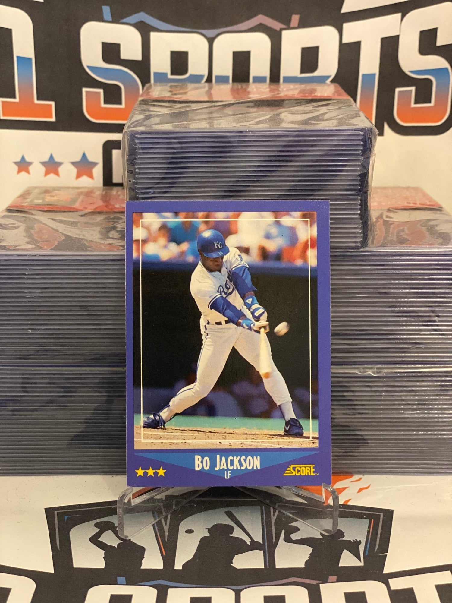 1989 Score Bo Jackson #180