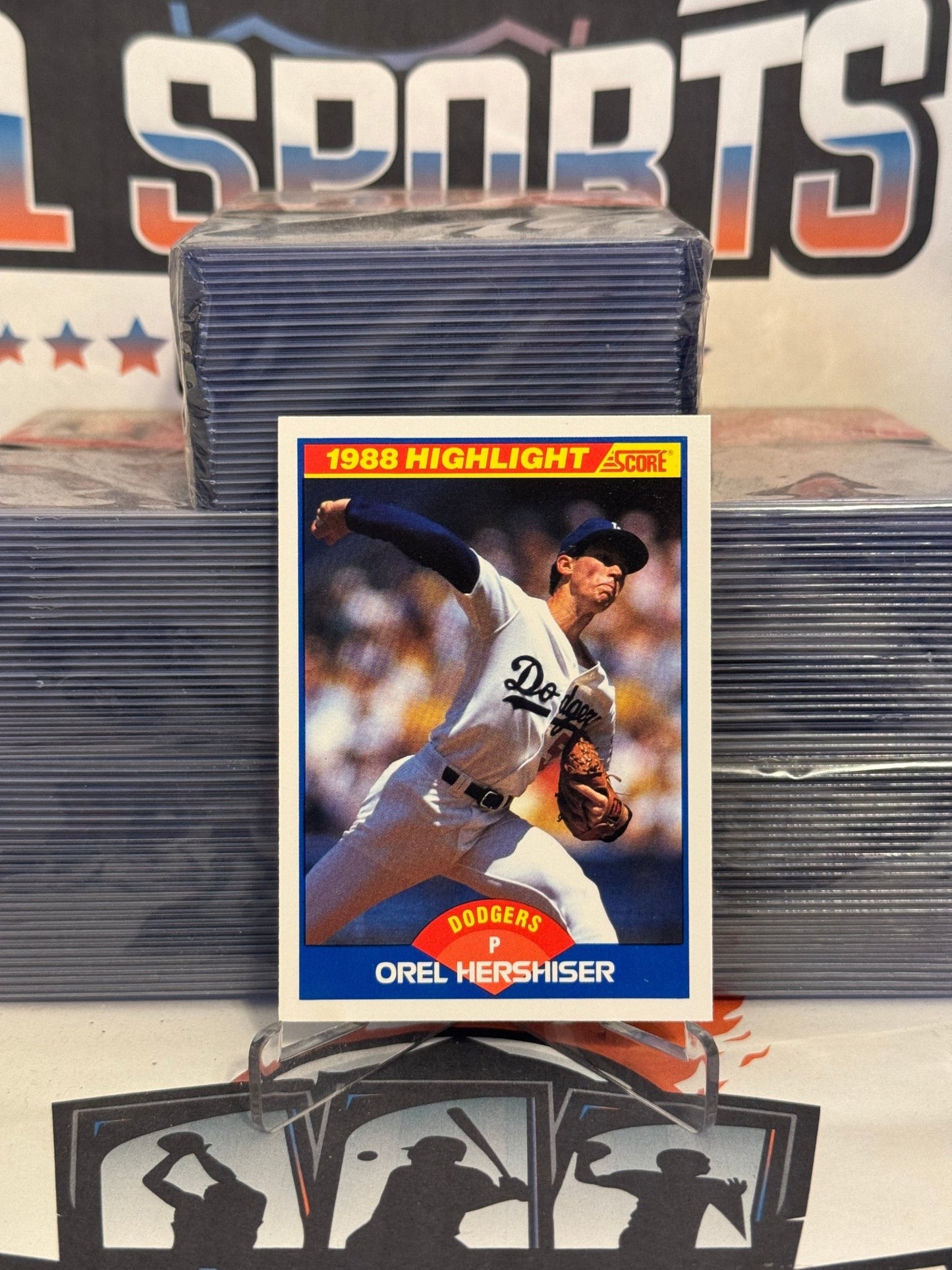 1989 Score (Highlight) Orel Hershiser #653