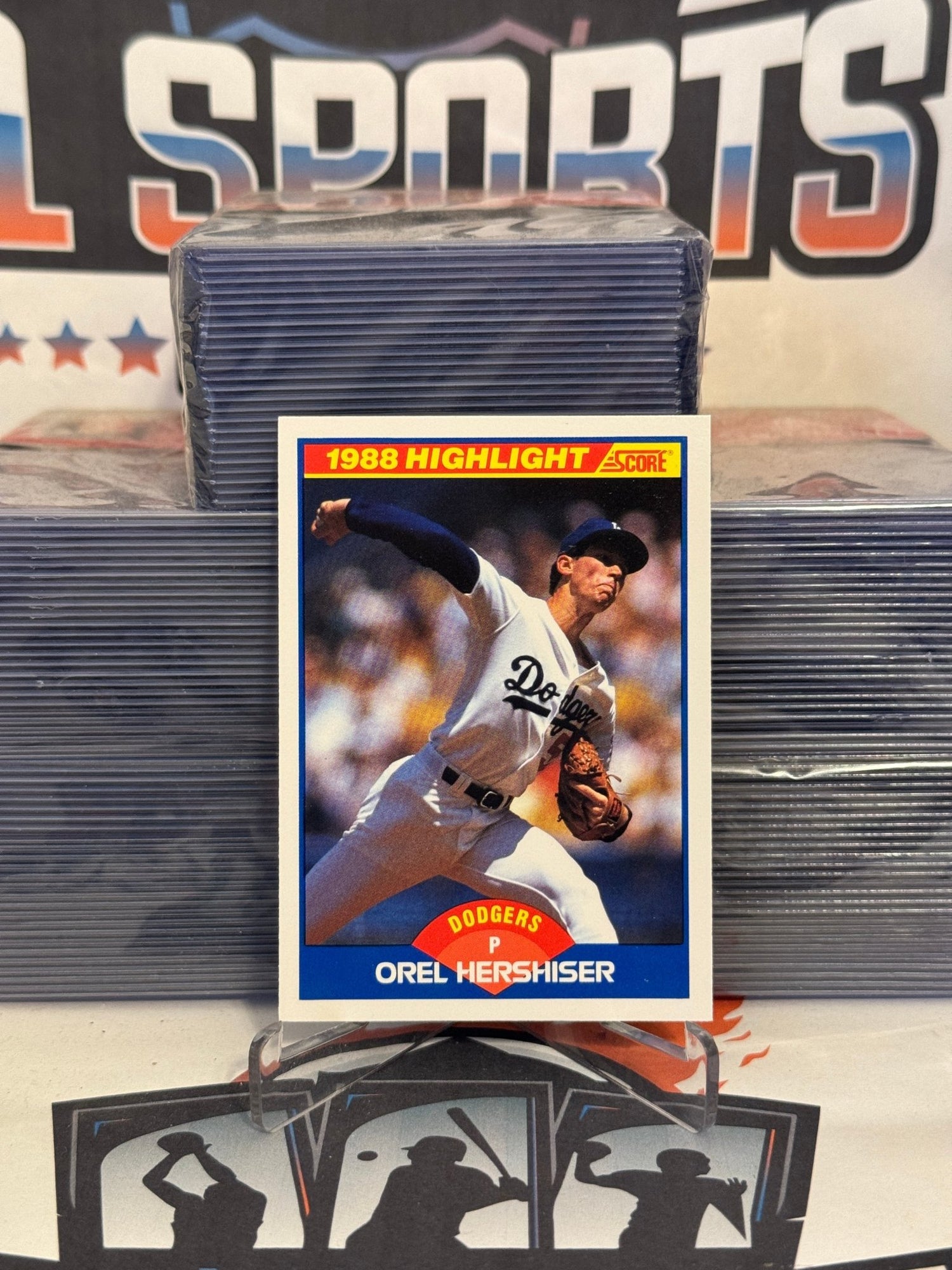 1989 Score (Highlight) Orel Hershiser #653