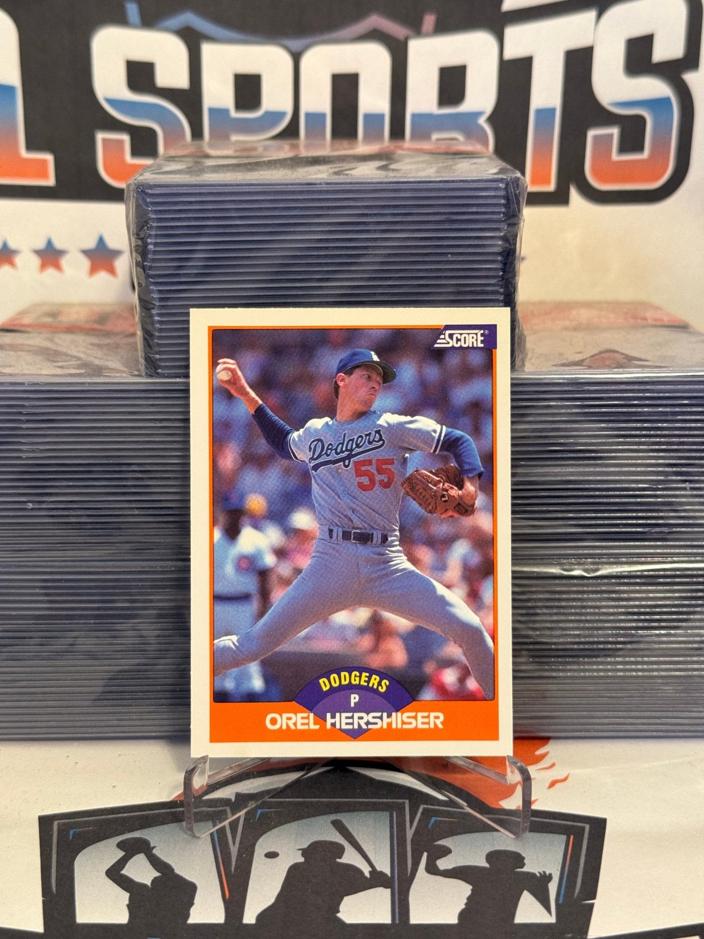 1989 Score Orel Hershiser #370